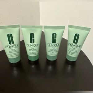 NEW MINI CLINIQUE 7 DAY SCRUB CREAM BUNDLE